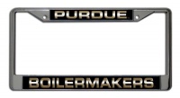 NCAA Purdue Laser Chrome Frame