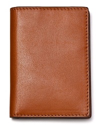 Rugged Western appeal meets fine design in this distinctly cool leather wallet from Jack Spade. Rugged Western appeal meets fine design in this distinctly cool leather wallet from Jack Spade.