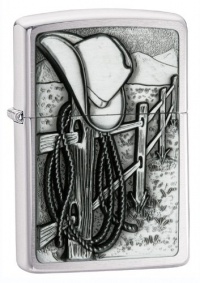 Zippo Country Emblem Pocket Lighter Zippo Country Emblem Pocket Lighter