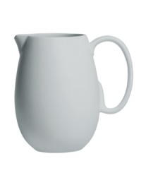 With a powdery matte finish and clean modern shape, the large Naturals pitcher from designer Vera Wang brings minimalism to the table with chic style. In a serene shade of gray to complement any setting. With a powdery matte finish and clean modern shape, the large Naturals pitcher from designer Vera Wang brings minimalism to the table with chic style. In a serene shade of gray to complement any setting.