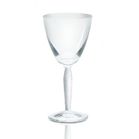 Exquisite crystal stems with frosted, textured stems for utterly elegant entertaining. Exquisite crystal stems with frosted, textured stems for utterly elegant entertaining.