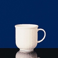 This eclectic service with its beautifully-detailed basket-style relief is an everyday white china for those who appreciate the unique. Bone china. This eclectic service with its beautifully-detailed basket-style relief is an everyday white china for those who appreciate the unique. Bone china.