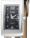 XOXO Women's XO3041 Black Dial Black Strap Watch