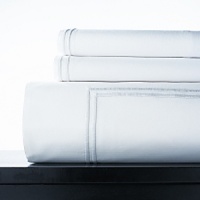 Hudson Park's Italian Percale Collection is a simple and elegant cotton percale with double rows of satin stitching. Hudson Park's Italian Percale Collection is a simple and elegant cotton percale with double rows of satin stitching.