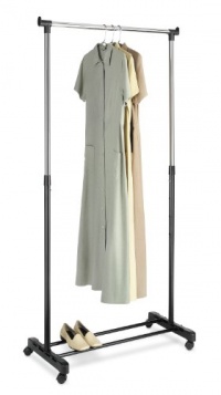 Whitmor 6021-3539-BB Adjustable Garment Rack Whitmor 6021-3539-BB Adjustable Garment Rack