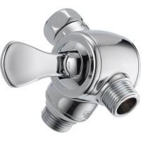 Delta Faucet U4929-PK Universal Showering Components 3-Way Shower Arm Diverter for Handshower, Chrome Delta Faucet U4929-PK Universal Showering Components 3-Way Shower Arm Diverter for Handshower, Chrome