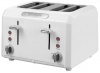 Waring CTT400W Professional Cool Touch 4-Slice Toaster, White