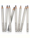 Smoky Effects Mini Kohl Eye Pencil Collection features 8 deluxe mini Kohl Eye Pencils in a range of versatile shades that give you infinite ways to line, define and get Laura's signature sultry smoky eye. Each pencil is formulated specifically for lining the inside of the eyelid and the base of the lashes. The soft, creamy formula glides easily along the eyelid to create a smooth, well-balanced line and the luxurious texture provides maximum wearability. Made in USA. 