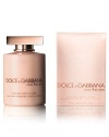 Silky lotion with the scent of Rose the One from Dolce & Gabbana, representing a femininity and timeless heritage of the Italian luxury fashion brand. The fragrance and feel gives women a sense of elegance and luxury. Her refined style is instinctive and classic. 6.7 oz. 
