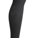 HUE Women's Opaque Control Top Tight, Black, Size 1