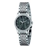 Gucci Women's YA126507 G-Timeless Diamond Bezel MOP Black Dial Watch