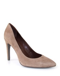 In an EXCLUSIVE TO BLOOMINGDALE'S design, Luxury Rebel softens slick, pointed toe pumps in rich suede. In an EXCLUSIVE TO BLOOMINGDALE'S design, Luxury Rebel softens slick, pointed toe pumps in rich suede.