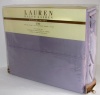 Twin Sheet Set Lauren By Ralph Lauren Bedding Dunham 300 Thread Count Sateen Lavender Purple