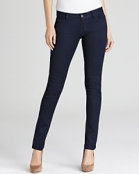 Sleek and chic, these Aqua jeans take you anywhere in slim perfection. Sleek and chic, these Aqua jeans take you anywhere in slim perfection.