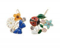 Top Seller!!!!!Garden Party Ladybug and Butterfly Stud Earrings Top Seller!!!!!Garden Party Ladybug and Butterfly Stud Earrings