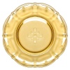 Juliska Colette Hand Pressed Dessert Plate Amber
