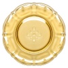 Juliska Colette Hand Pressed Dessert Plate Amber