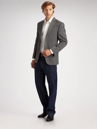 EXCLUSIVELY OURS. Utter sophistication that remains as timeless as ever. We've updated the classic blazer in pure cashmere from Italy's renowned Loro Piano and tailored it with a fit destined to last for seasons to come. Buttonfront Side vents Bemberg lining About 26 from shoulder to hem Cashmere; dry clean Imported EXCLUSIVELY OURS. Utter sophistication that remains as timeless as ever. We've updated the classic blazer in pure cashmere from Italy's renowned Loro Piano and tailored it with a fit destined to last for seasons to come. Buttonfront Side vents Bemberg lining About 26 from shoulder to hem Cashmere; dry clean Imported