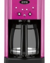 Cuisinart DCC-1200MP Brew Central 12-Cup Programmable Coffeemaker, Metallic Pink