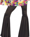 Funny Fashion Black Disco Hippie Pants