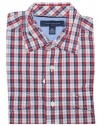 Tommy Hilfiger Men Plaid Short Sleeve Shirt