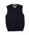 Tommy Hilfiger Men Logo V-Neck Sweater VEST