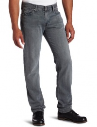 7 For All Mankind Men's Slimmy Slim Straight Leg Jean In Pebbled Cloud, 34 7 For All Mankind Men's Slimmy Slim Straight Leg Jean In Pebbled Cloud, 34