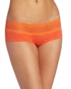 Cosabella Women's Dolce Vita Boyshort, Flame Orange, Large