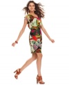 A bold butterfly print makes this Alfani dress a standout for spring -- pair it with sky-high sandals and you're ready for a night out! (Clearance)