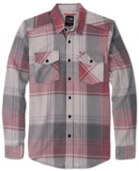 Skatewear turned streetwear: The perfect plaid made in burnout flannel by 3rd & Army, the company named after the world-renowned California skate spot. Skatewear turned streetwear: The perfect plaid made in burnout flannel by 3rd & Army, the company named after the world-renowned California skate spot.