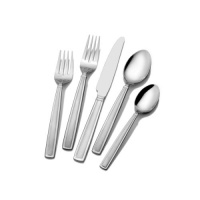 Mikasa Gourmet BasicsDolcina Frost 20-Piece Flatware Set, Service for 4