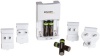 AmazonBasics AA NiMH Precharged Rechargeable Batteries 4-Pack and Charger with Plug Adapters for the US, UK, European Union, and China