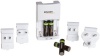 AmazonBasics AA NiMH Precharged Rechargeable Batteries 4-Pack and Charger with Plug Adapters for the US, UK, European Union, and China