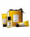 The best products from the Colonia collection are presented in a deluxe yellow Acqua di Parma hat box, making it the perfect luxurious holiday gift. Set includes a 3.4 oz. Eau de Cologne Spray, 2.5 oz. Shower Gel and 2.5 oz. Body Cream.