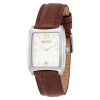 Nautica Men's N07545 Leather Square Analog  Watch