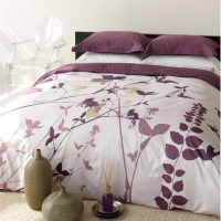 Blissliving Home Amanda Full/Queen Duvet Set, Purple Blissliving Home Amanda Full/Queen Duvet Set, Purple