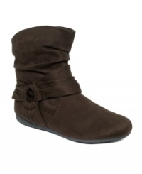 Decorated booties are a perfect choice. Rampage's Bastille booties slip on easily to instantly upgrade your look. Decorated booties are a perfect choice. Rampage's Bastille booties slip on easily to instantly upgrade your look.