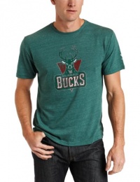NBA Milwaukee Bucks Tri-Blend T-Shirt Dark Green NBA Milwaukee Bucks Tri-Blend T-Shirt Dark Green