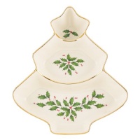 Lenox Holiday Tree Divided Server Lenox Holiday Tree Divided Server