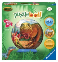Ravensburger Dinosaurs 108 Piece Children's Puzzleball Ravensburger Dinosaurs 108 Piece Children's Puzzleball
