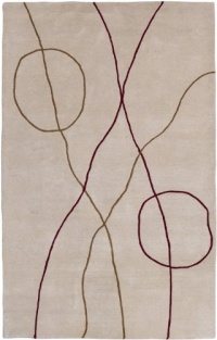 Area Rug 2x3 Rectangle Contemporary Red-Gold Color - Surya Studio Rug from RugPal Area Rug 2x3 Rectangle Contemporary Red-Gold Color - Surya Studio Rug from RugPal