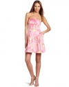 Lilly Pulitzer Women's Blossom Lilly Day Dress, Hotty Pink Day Lilly, 6