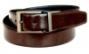 Dockers Men's 32mm Feather Edge Reversible Belt,Brown/Black,38