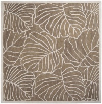 Area Rug 8x8 Square Transitional Mushroom Color - Surya Studio Rug from RugPal Area Rug 8x8 Square Transitional Mushroom Color - Surya Studio Rug from RugPal