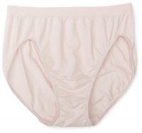 Bali Women's Microfiber Hi-Cut Panty, Silken Pink, 8/9 Bali Women's Microfiber Hi-Cut Panty, Silken Pink, 8/9