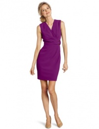 Calvin Klein Women's Sleeveless Side Detail Sheath Dress