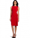 Calvin Klein Women's Side Ruffle Dress