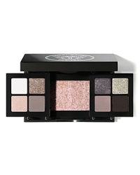 Strong and smokey, or soft and pretty? There's no need to choose with Bobbi's beautifully edited selection. Featuring eight shadows and a luminescent skin enhancer, this mirrored palette makes it easy to create a multitude of party and special occasion looks. Taking a cue from the contrast of pretty and edgy, the set includes rich caviar and pearlescent black shades. Introducing the standout star of the season: Ballet Sparkle, a shimmer so sheer it can be worn on both eyes and cheeks (without ever looking overdone).