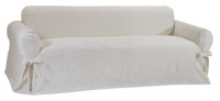 Classic Slipcovers Vine Matelasse Sofa Slipcover, Ivory Classic Slipcovers Vine Matelasse Sofa Slipcover, Ivory