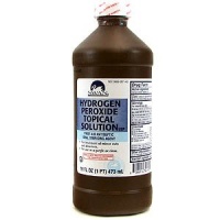 Hydrogen Peroxide 3% First Aid Antiseptic Solution 16 oz. Case of 12 Bottles